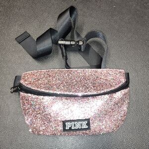PINK Victoria's Secret Glitter Fanny Pack